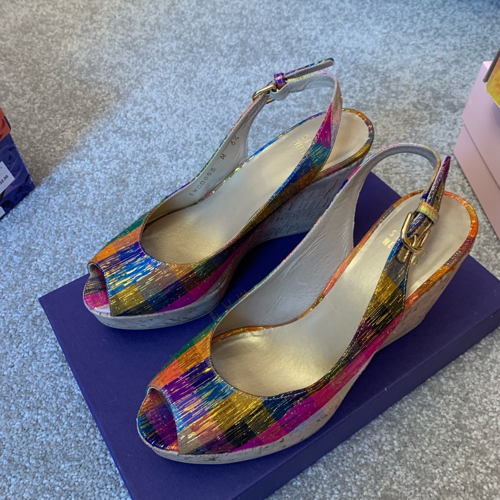 Stuart Weitzman Jean wedge